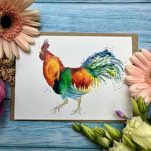 REGGIE THE ROOSTER ECO-CARD