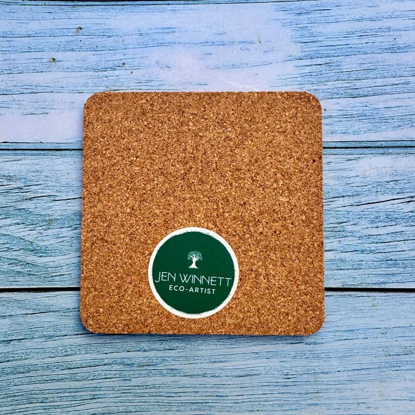 ROSETTA THE RABBIT LUXURY CORK COASTER