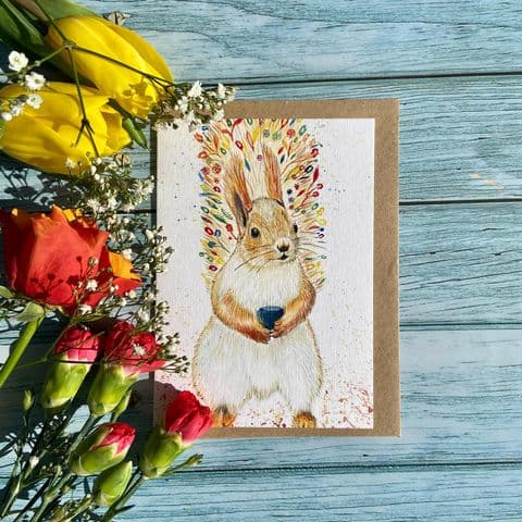 SAMMY THE SQUIRREL  ECO-CARD