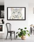 SAPPHIRE THE SNOW LEOPARD SIGNED PRINT