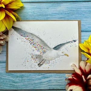 SIMON THE SEAGULL ECO-CARD