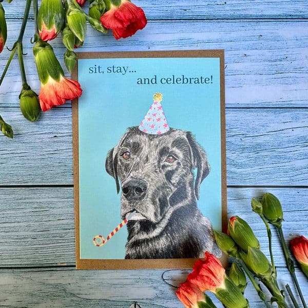 SIT, STAY AND CELEBRATE ECO-CARD