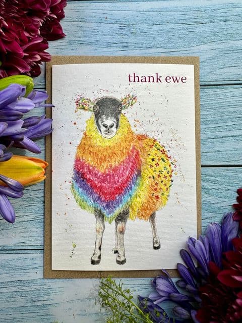 THANK EWE ECO-CARD