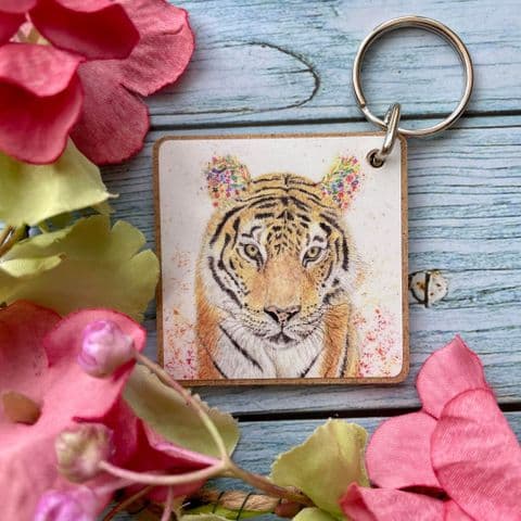 TOPAZ THE TIGER ECO KEYRING