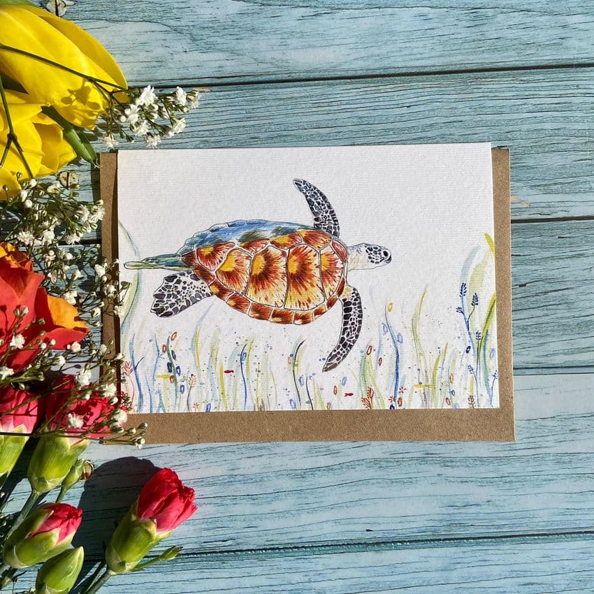 TRANQUILITY THE TURTLE ECO-CARD