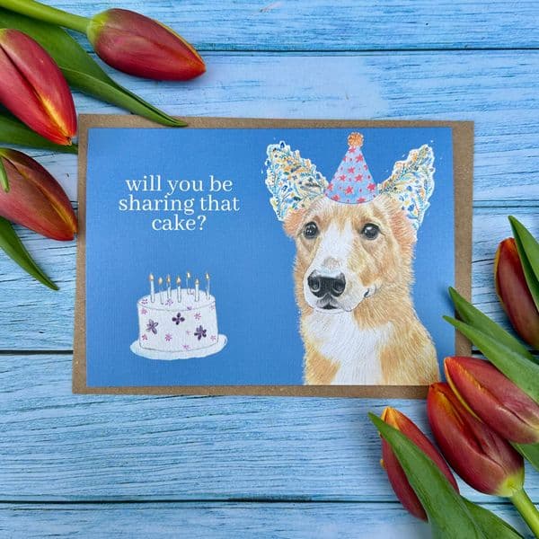 WILL YOU BE SHARING THAT CAKE? ECO-CARD
