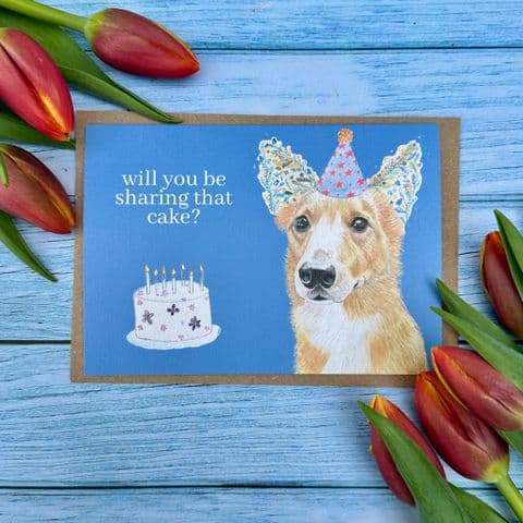 WILL YOU BE SHARING THAT CAKE? ECO-CARD