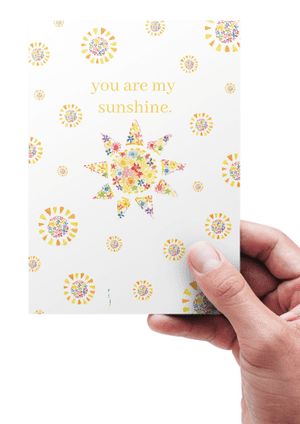 YOU ARE MY SUNSHINE ECO-CARD