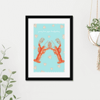 YOU'RE MY LOBSTER PRINT