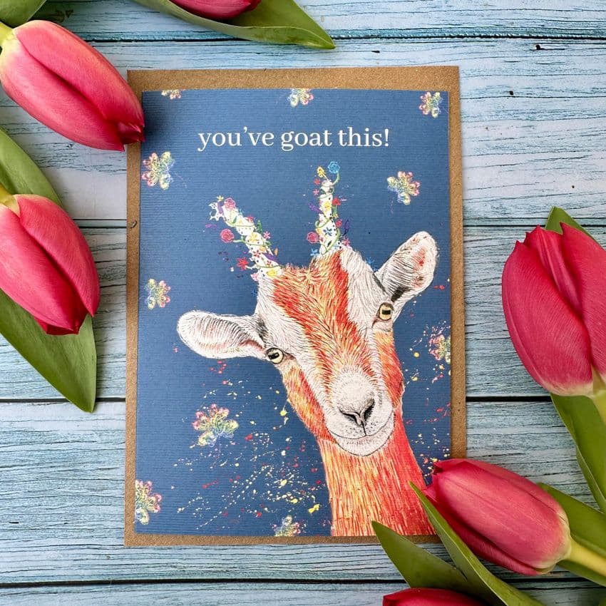 YOU'VE GOAT THIS ECO-CARD