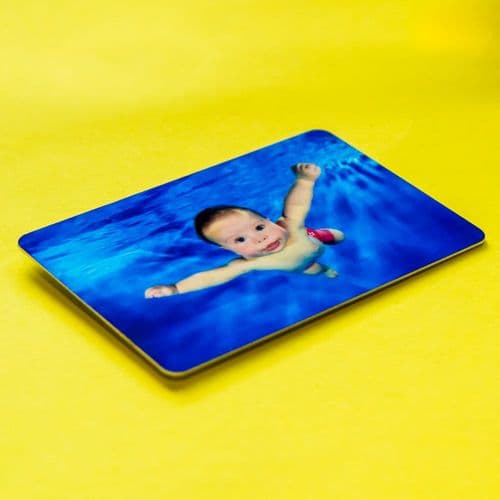 Large Metal Photo Fridge Magnet