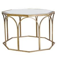 Bishop Contemporary Glass Coffee Table - Prestige French Furniture