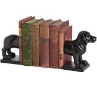 Black Sausage Dog Bookends - Prestige French Furniture