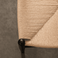 Black Wishbone Back Chair (PACK OF 2) - Prestige French Furniture