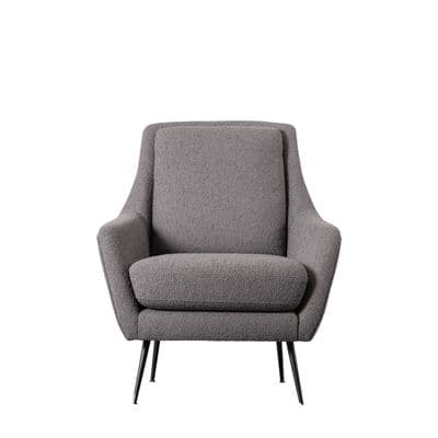 Brompton Armchair Grey linen