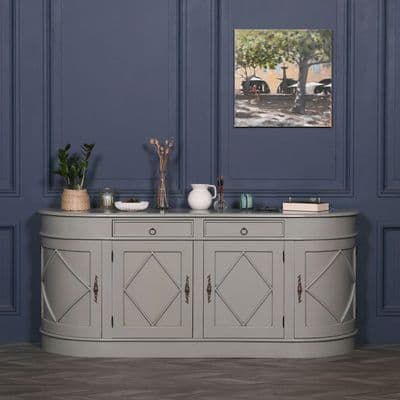 Classical French Grey Sideboard