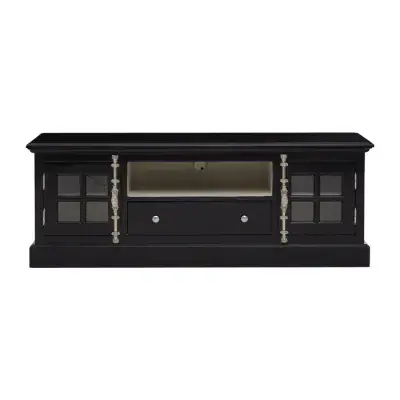 Colonial Black Painted Media Unit