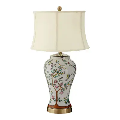 Colonial Oriental Inspired Table Lamp