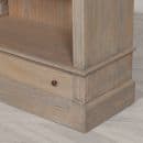Contemporary Rustic Bookcase With Ladder - Prestige French Furniture