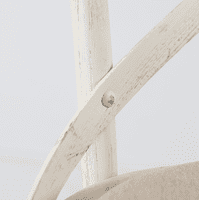 Café Chair With Linen Seat (PACK OF 2) - Prestige French Furniture