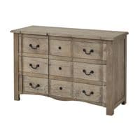 Dominique French Weathered 3 Drawer Chest - Prestige French Furniture