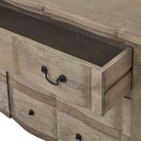 Dominique French Weathered 3 Drawer Chest - Prestige French Furniture