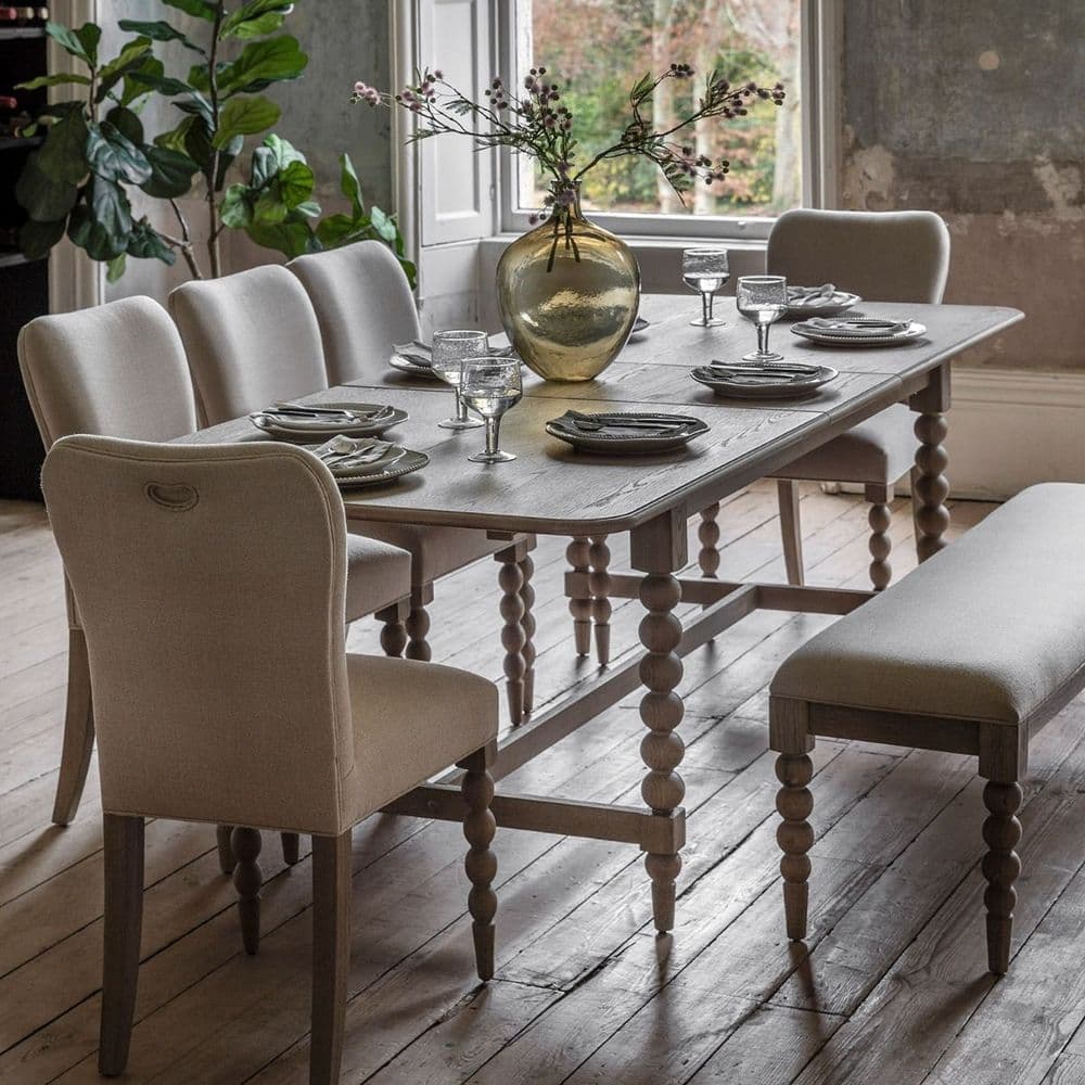 Dorset Contemporary Extending Dining Table - Prestige French Furniture