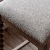 Dorset Contemporary Upholstered Bar Stool - Prestige French Furniture