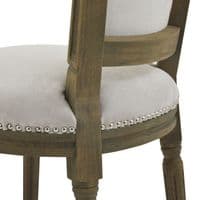 French Grey Dining Chair - Prestige French Furniture