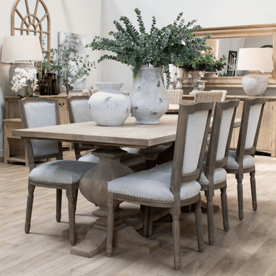 French Grey Dining Chair