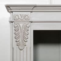 Grey French Style Open Bookcase - Prestige French Furniture