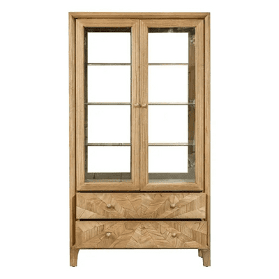 Lille Parquet Contemporary French Display Cabinet
