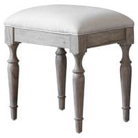 Lovell Contemporary Dressing Table Stool - Prestige French Furniture