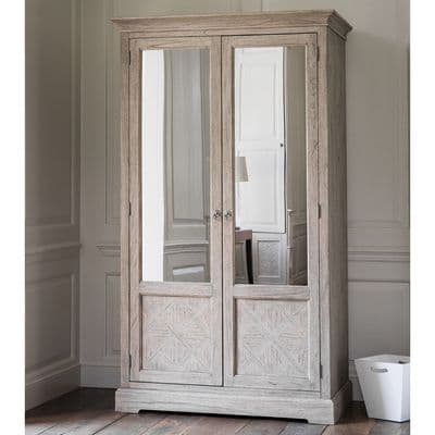 Lovell Contemporary French 2 Door Wardrobe