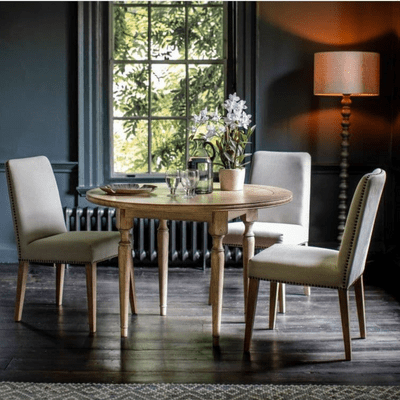 Lovell Contemporary French Round Dining table