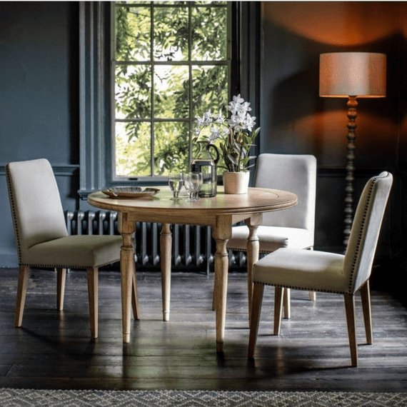Lovell Contemporary French Round Dining table - Prestige French Furniture
