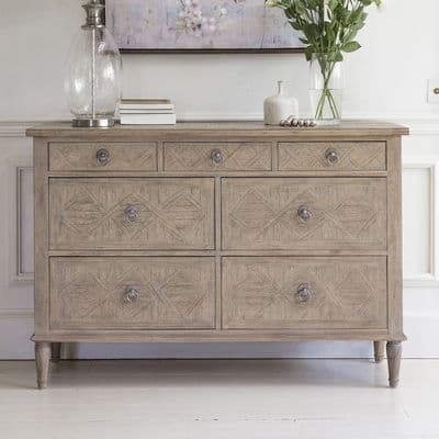 Lovell Contemporary French Style 7 Drawer Chest