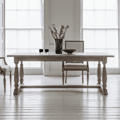 Lovell Contemporary Rectangular Extending Dining table