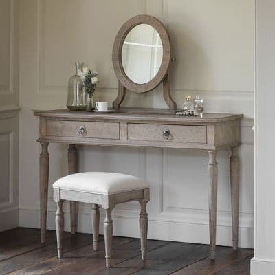 Lovell Contemporary Weathered Dressing Table