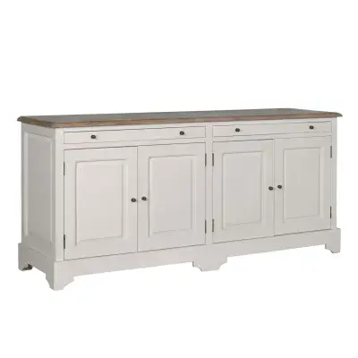 Lyon Contemporary Light Grey Large French Sideboard
