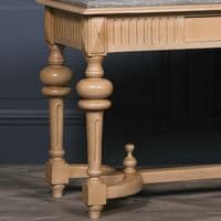 Marble Top French Louis Console Table - Prestige French Furniture