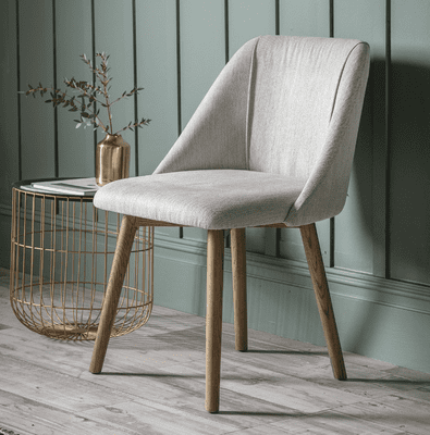 Neutral Upholstered Dining Chair (PACK OF 2)