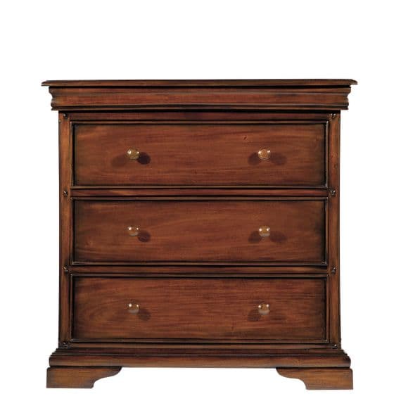 Normandie French Sleigh 4 Drawer Chest - Prestige French Furniture
