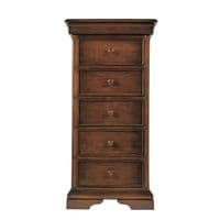 Normandie French Sleigh Tallboy - Prestige French Furniture