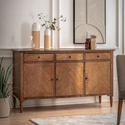 Normandy Natural French Large Sideboard