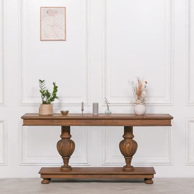 Rustic French Contemporary Console Table