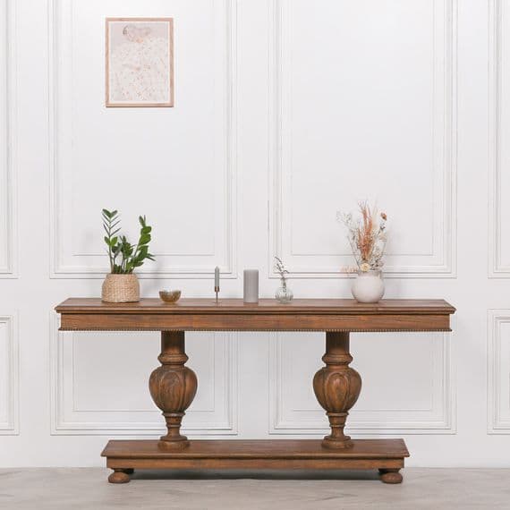 Rustic French Contemporary Console Table - Prestige French Furniture