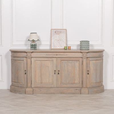 Rustic Wooden Large French Buffet Sideboard