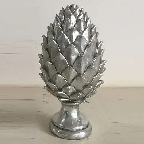Silver Pinecone Finial - Prestige French Furniture