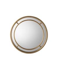 Sinatra Round Gold Mirror - Prestige French Furniture